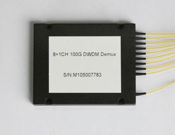 ซื้อ โหมดเดี่ยว SMF 28E 1610nm FC UPC 1100G 8CH MUX DEMUX DWDM การผลิตออนไลน์