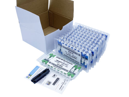 ซื้อ ESC250D FTTH ฟิลด์ติดตั้งขั้วต่อโหมดเดียว G657A1 สำหรับวางสายเคเบิล การผลิตออนไลน์