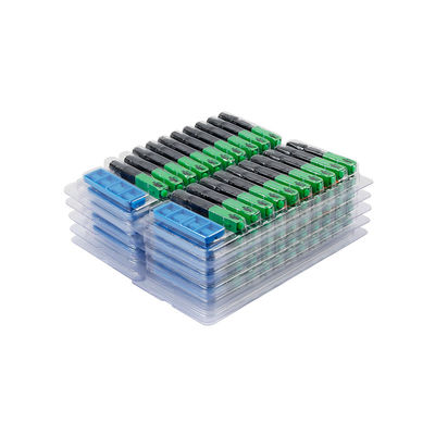 ซื้อ Green SC APC Field Mount Connector โหมดเดียวไม่มีอีพ็อกซี่สำหรับ FTTB FTTC การผลิตออนไลน์