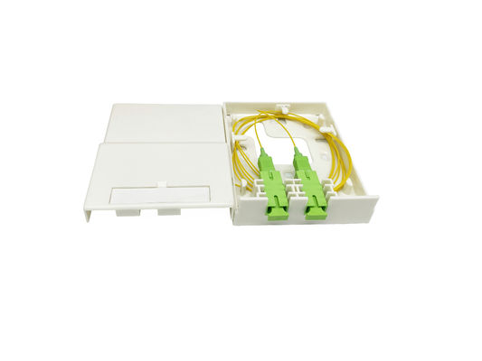 ซื้อ 2 พอร์ต SC ABS G657B3 LSZH กล่องเลิกจ้างไฟเบอร์ออปติก การผลิตออนไลน์