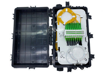 ซื้อ กล่องต่อสายไฟเบอร์ออปติก FTTH 72 144 Cores พร้อม Mini Splitter 1x16 1x8 SC Couplers การผลิตออนไลน์