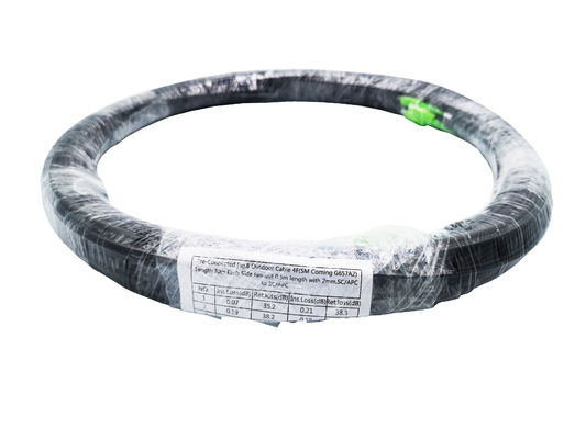 ซื้อ Outdoor 30m G657A2 สายแพทช์ไฟเบอร์ออปติก SM Corning พร้อม SC APC . 2mm การผลิตออนไลน์