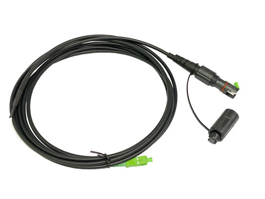 ซื้อ สายแพทช์ไฟเบอร์ออปติกสถานีฐาน FTTA 5.0 มม. สิ้นสุดด้วยตัวเชื่อมต่อ Supertap SC การผลิตออนไลน์