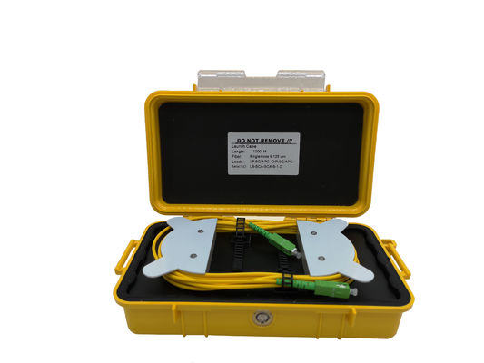 ซื้อ ไฟเบอร์ออปติก OTDR Launch Cable Box 1KM SC FC LC ST G.652D Corning Single Mode การผลิตออนไลน์
