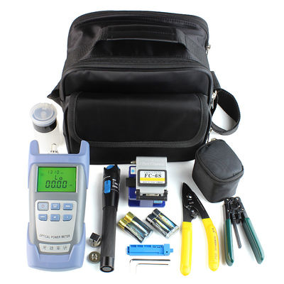 ซื้อ ชุดเครื่องมือ FTTH ชุดปลายสายไฟเบอร์ออปติก Fiber Cleaver Power Meter การผลิตออนไลน์