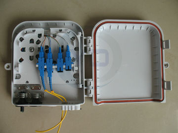 ซื้อ พลาสติก 1x8 PLC กล่องไฟเบอร์ออปติก Splitter, Wall Mount กล่องไฟเบอร์ออปติก Optic FDB0208 การผลิตออนไลน์