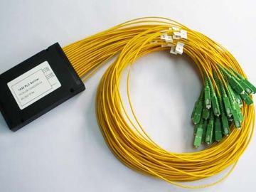 ซื้อ โมดูล LAN / WAN มินิโมดูลไฟเบอร์ออปติค PLC Splitter 0.9 มม. พร้อม SC / UPC Connector การผลิตออนไลน์