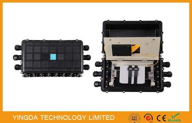 ซื้อ 96 สายไฟเบอร์ออปติกอินทิเกรต 1x32 PLC Splitter Box, Fiber Optic Splice Closure การผลิตออนไลน์