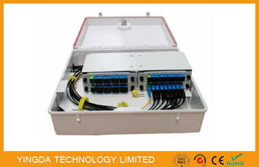 ซื้อ มินิ 1/32 PLC กล่องไฟเบอร์ออปติก Splitter สำหรับ FTTX ODN PON Network GPDB-S32D การผลิตออนไลน์