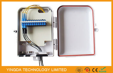 ซื้อ กล่องรับสัญญาณไฟเบอร์ออปติค CATV ขั้วต่อสายไฟ CATV 24 พอร์ต การผลิตออนไลน์