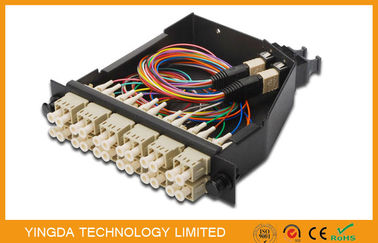 ซื้อ โมดูล MTP Cassette MPO -12 LC Duplex Hydra Cable, โมดูล MTP ถึง 12 x LC Duplex การผลิตออนไลน์