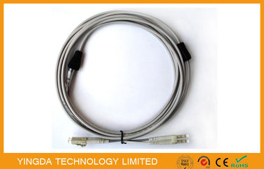 ซื้อ LC จัมเปอร์ Multimode Armored Duplex LC สายไฟเบอร์ออฟติคัลสายรัดแอนตี้หวีกลม การผลิตออนไลน์