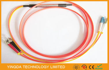 ซื้อ โหมดปรับอากาศ Duplex Fiber Optic Patch Cable (50/125 um) - LC (จัดให้) กับ FC (โรงงาน) การผลิตออนไลน์