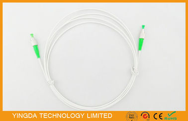 ซื้อ สายเคเบิลไฟเบอร์ออปติก Patch สายไฟ FC / APC - FC / UPC SM SX สายเคเบิลวางสาย FTTH รูปที่ 8 สีขาว การผลิตออนไลน์
