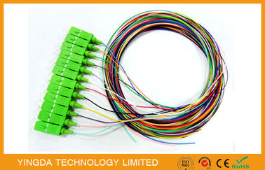 ซื้อ FTTX + LAN Fiber Optic Pigtail 5 ม. 0.9 มม. ประสิทธิภาพสูง LSZH จากพีวีซี การผลิตออนไลน์