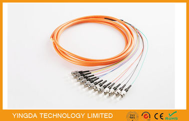 ซื้อ ชุดสายไฟเบอร์กันย์ FC / PC Fiber Pigtail MM 50/125 ซีรีย์ Multimode OS1 SM MM OM1 การผลิตออนไลน์