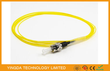 ซื้อ ST Pigtail Singlemode, ไฟเบอร์ออปติกคายกิ๊ก ST SM 9/125 ปลอกหุ้มสายเคเบิล Peel 3M แบบหลวม ๆ การผลิตออนไลน์