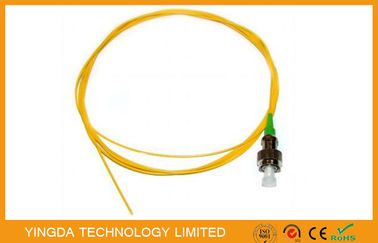 ซื้อ 1.5M สายเคเบิลไฟเบอร์ออปติก 0.9 มม. APC FC Pigtail SM สีเขียวสำหรับเทเลคอม การผลิตออนไลน์