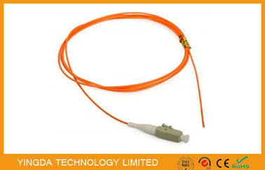 ซื้อ LC / PC ไฟเบอร์ออปติก Patch Cord Pigtail 62.5 / 125um MM, ไฟเบอร์ออฟติคอล LC Pigtail การผลิตออนไลน์