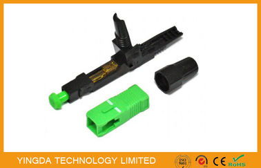ซื้อ ตัวเชื่อมต่อสายไฟเบอร์ออปติคัลที่ติดตั้งล่วงหน้า SC FC LC สำหรับเทเลคอม FTTH GPON การผลิตออนไลน์