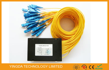 ซื้อ 1 * 32 ไฟเบอร์ออปติคัลไฟเบอร์ออปติกแบบแยกชิ้น PLC Low Pdl, การสูญเสียการแทรกซึมต่ำสำหรับ Fiber To Home การผลิตออนไลน์