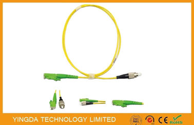 ซื้อ E2000 / APC - สายแพทช์ไฟเบอร์ออปติก 3M FC / UPC SM SX 3.0 มม. LSZH สีเหลือง การผลิตออนไลน์
