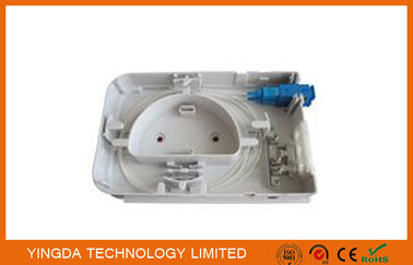 ซื้อ FTTH ตกติดผนัง Box 2 Port Fiber Optic Termination Box SC LC กล่องไฟเบอร์ดับเพล็กซ์ การผลิตออนไลน์