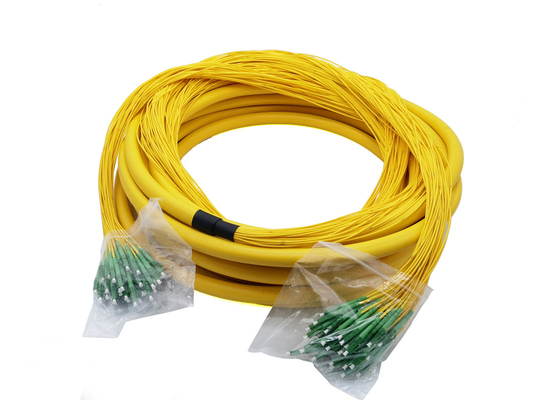 ซื้อ 48 คอร์ G657A1 สายไฟเบอร์ออปติกจัมเปอร์จำหน่ายสายแพทช์โหมดเดียว การผลิตออนไลน์