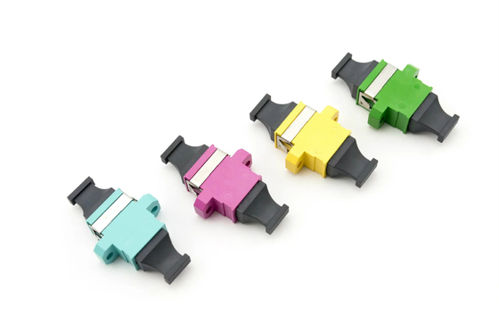 ซื้อ MPO MTP ตัวแปลงไฟเบอร์ออปติก 12Fiber 24Fiber OM3 สีเขียว Aqua สีม่วง Black การผลิตออนไลน์