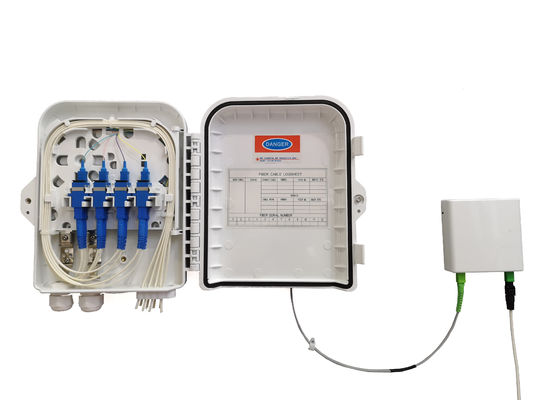 YINGDA FTTH 8 คอร์ พลาสติกสตูล ติดตั้งไฟเบอร์ออปติก Splitter กล่องการกระจายกระจายกระจายสาย 3 มม สําหรับภายใน