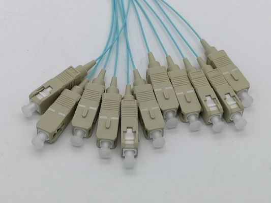 LC/SC/ST/FC/LSH สายไฟเบอร์ออปติก Pigtail ด้วยความสามารถและความมั่นคงในการแลกเปลี่ยนที่ดี
